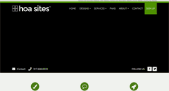 Desktop Screenshot of hoa-sites.com